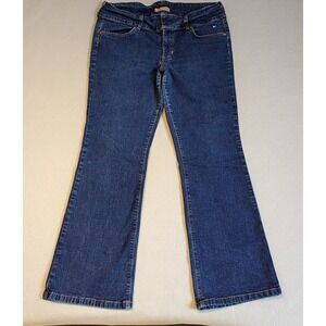 Vintage Tommy Hilfiger Jean Womens Sz‎ 17 Flared Leg Y2K Jeans 35x31